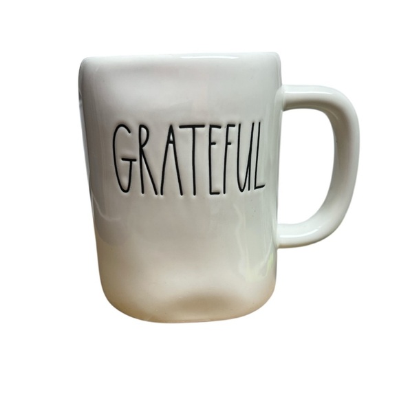 Rae Dunn Other - Rae Dunn Ceramic Mug or Choose a Mug Rug Match a Mug Option Grateful White
